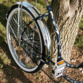 Lowrider spokes means twice the wheel-truing fun.