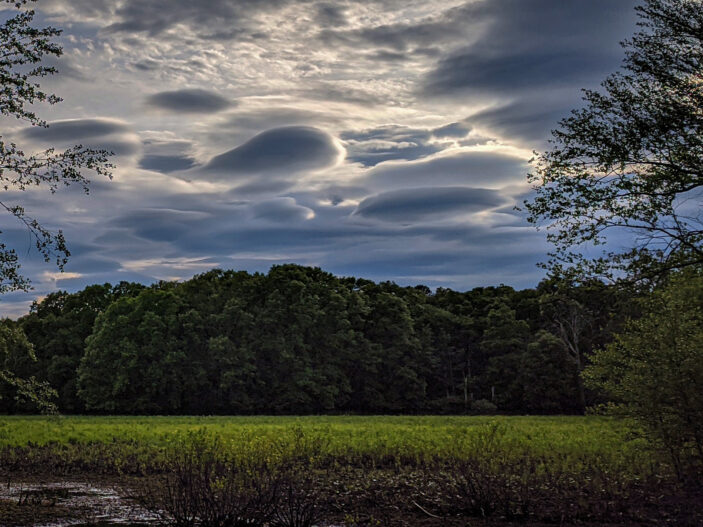 clouds of the Sudbury River